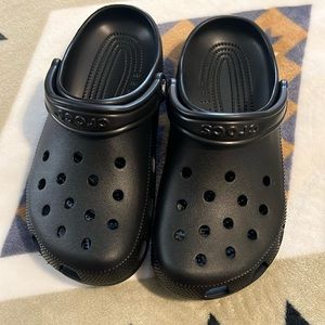Black crocs nwot